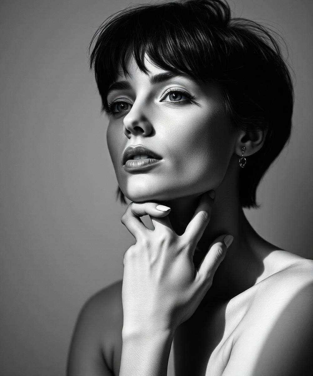 Black and white portrait of the editor